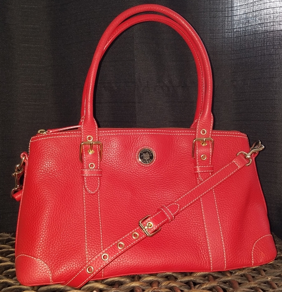 Dooney & Bourke Bags Dooney And Bourke Red Leather Purse Poshmark